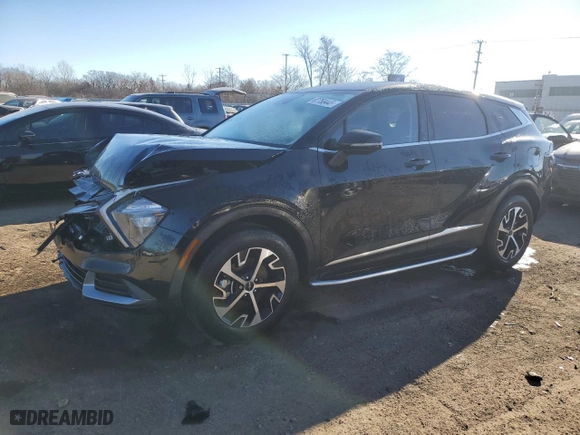 2023 Kia Sportage EX with VIN 5XYK33AF6PG133662, listed as a Copart auction lot 87768445 with 19,844 mi miles and Salvage Title. Bid and sale history available at carsss.com. Image 1.