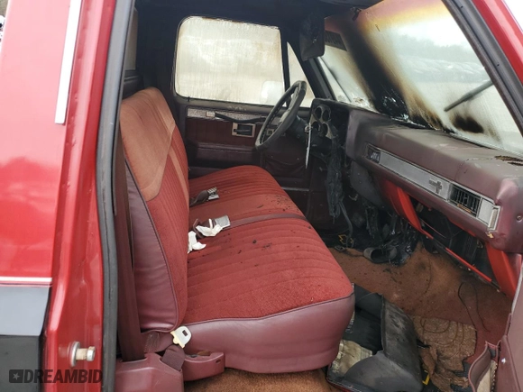 1986 Chevrolet Pickup with VIN 1GCDC14H3GF390811, listed as a Copart auction lot 44913565 with 0 mi miles and Salvage Title. Bid and sale history available at carsss.com. Image 10.