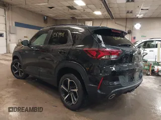 2022 Chevrolet TrailBlazer RS with VIN KL79MUSL8NB031399, listed as a IAAI auction lot 41584908 with 86,065 mi miles. Bid and sale history available at carsss.com. Image 3.