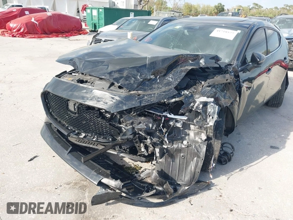 2023 Mazda 3 Premium Plus z VIN JM1BPBNY0P1615814, wystawiony jako IAAI lot #41718577 z przebiegiem Nie podano mil oraz . Historia ofert i sprzedaży dostępna na DreamBid. Obrazek 6.