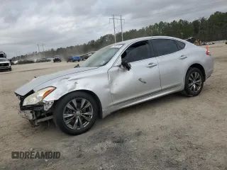 2013 Infiniti M37 with VIN JN1BY1AP0DM510840, listed as a Copart auction lot 47785155 with 180,114 mi miles and Salvage Title. Bid and sale history available at carsss.com. Image 1.