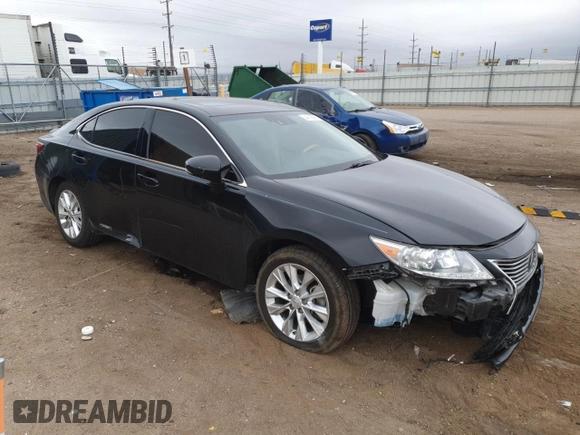 2013 Lexus ES 300h with VIN JTHBW1GG4D2003735, listed as a Copart auction lot 54612685 with 130,280 mi miles and Salvage Title. Bid and sale history available at DreamBid. Image 4.