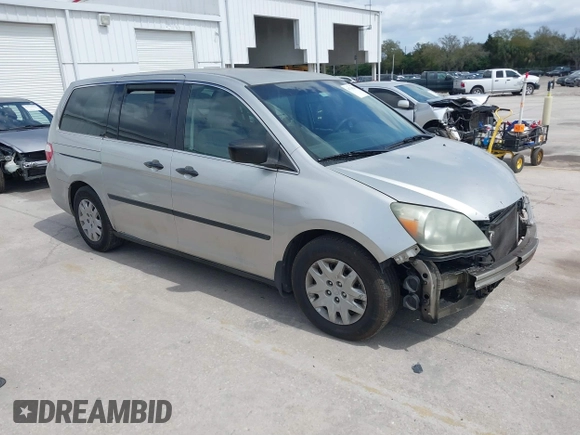 2007 Honda Odyssey LX with VIN 5FNRL38277B507690, listed as a IAAI auction lot 41718540 with 508,172 mi miles. Bid and sale history available at carsss.com. Image 1.