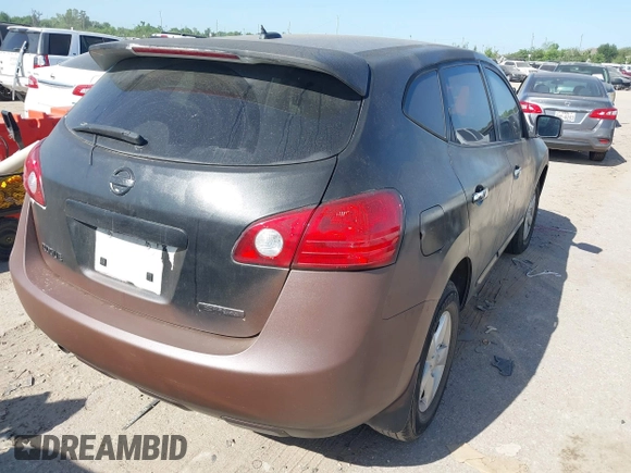 2012 Nissan Rogue S with VIN JN8AS5MT9CW273296, listed as a IAAI auction lot 42008277 with 169,230 mi miles. Bid and sale history available at carsss.com. Image 4.