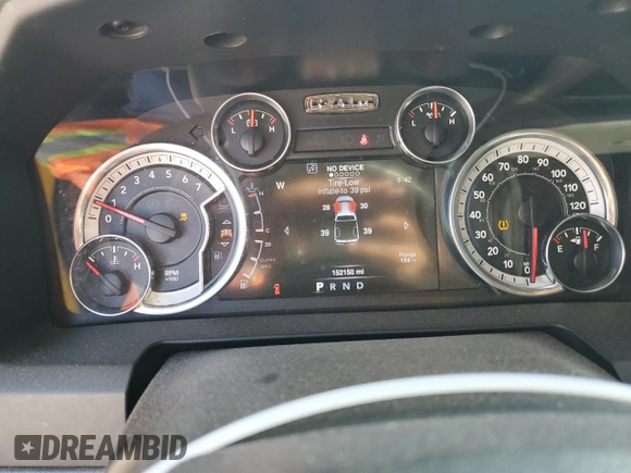 2016 Ram 1500 Lone Star with VIN 1C6RR7LT6GS372010, listed as a Copart auction lot 72057084 with 152,150 mi miles and Salvage Title. Bid and sale history available at carsss.com. Image 9.