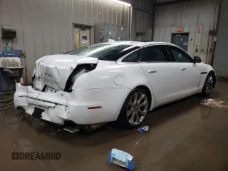 2017 Jaguar XJ with VIN SAJWJ2GD7H8W04672, listed as a Copart auction lot 81507804 with 45,781 mi miles and Salvage Title. Bid and sale history available at carsss.com. Image 3.