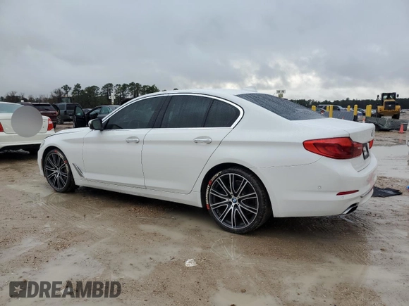 2017 BMW 5 Series 540i with VIN WBAJE5C37HG916165, listed as a Copart auction lot 45088915 with 100,563 mi miles and Salvage Title. Bid and sale history available at carsss.com. Image 2.