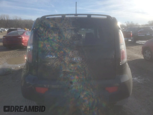 2010 Kia Soul + with VIN KNDJT2A27A7151241, listed as a Copart auction lot 46353905 with 164,700 mi miles and Salvage Title. Bid and sale history available at carsss.com. Image 6.