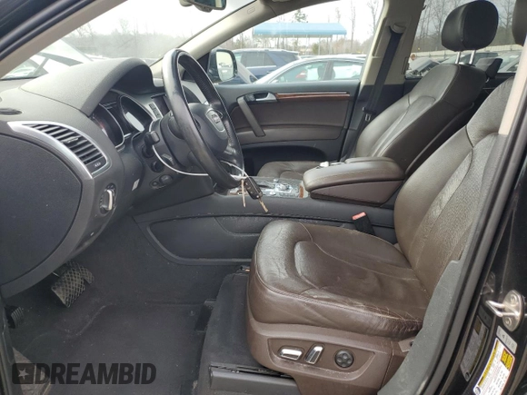 2013 Audi Q7 3.0L TDI Prestige with VIN WA1VMBFE9DD012410, listed as a Copart auction lot 48388015 with 132,906 mi miles and Salvage Title. Bid and sale history available at carsss.com. Image 7.