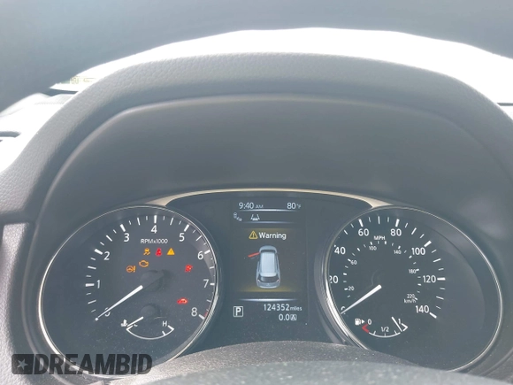 2015 Nissan Rogue SL with VIN 5N1AT2MV5FC878040, listed as a IAAI auction lot 41968061 with 124,352 mi miles and . Bid and sale history available at carsss.com. Image 7.