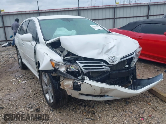 2012 Toyota Venza LE with VIN 4T3ZK3BB2CU046401, listed as a IAAI auction lot 41922545 with 167,679 mi miles. Bid and sale history available at carsss.com. Image 1.