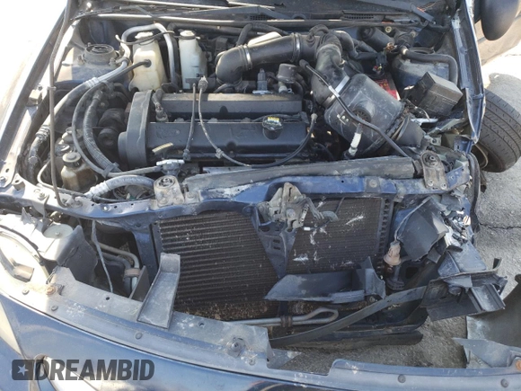 2002 Ford Escort ZX2 Standard with VIN 3FAFP11322R133324, listed as a Copart auction lot 46876655 with 143,367 mi miles and Salvage Title. Bid and sale history available at carsss.com. Image 12.