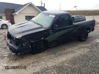 2003 Chevrolet Silverado 1500 LS with VIN 1GCEK14T73Z202568, listed as a Copart auction lot 84091234 with Not Provided miles and Salvage Title. Bid and sale history available at DreamBid. Image 1.