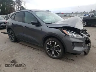 2022 Ford Escape SE Hybrid with VIN 1FMCU9BZ3NUA03858, listed as a Copart auction lot 86798614 with 24,234 mi miles and Salvage Title. Bid and sale history available at carsss.com. Image 7.