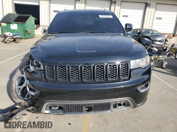 2018 Jeep Grand Cherokee Limited with VIN 1C4RJFBT7JC237907, listed as a Copart auction lot 52303675 with 72,900 mi miles and Salvage title. Bid and sale history available at DreamBid. Image 5.