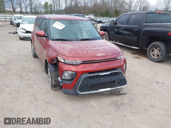 2022 Kia Soul LX with VIN KNDJ23AU8N7836980, listed as a IAAI auction lot 41871840 with 47,162 mi miles. Bid and sale history available at carsss.com. Image 6.