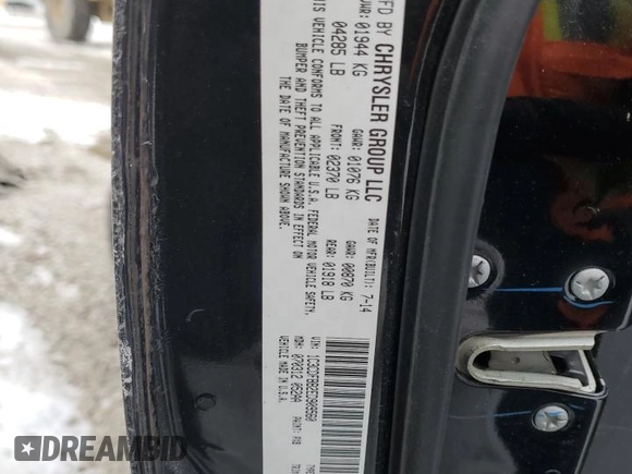 2014 Dodge Dart SXT z VIN 1C3CDFBB2ED909560, wystawiony jako Copart lot #45511025 z przebiegiem 164 749 mil mil oraz Szkoda całkowita • Salvage title. Historia ofert i sprzedaży dostępna na DreamBid. Obrazek 14.