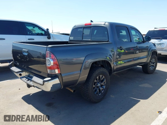 2015 Toyota Tacoma PreRunner with VIN 3TMJU4GNXFM191661, listed as a IAAI auction lot 42453516 with 145,898 mi miles and . Bid and sale history available at DreamBid. Image 4.