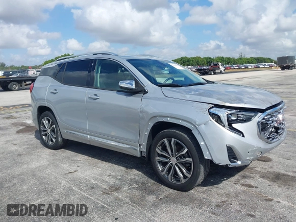 2018 GMC Terrain Denali with VIN 3GKALSEX8JL303369, listed as a IAAI auction lot 41931117 with 75,307 mi miles and . Bid and sale history available at DreamBid. Image 1.