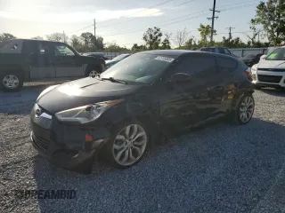 2013 Hyundai Veloster w/Black Int with VIN KMHTC6AD3DU174552, listed as a Copart auction lot 52739365 with 102,267 mi miles and Salvage Title. Bid and sale history available at carsss.com. Image 1.