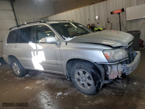 2006 Toyota Highlander with VIN JTEHP21A060168162, listed as a Copart auction lot 45755325 with 199,639 mi miles and Salvage Title. Bid and sale history available at carsss.com. Image 4.