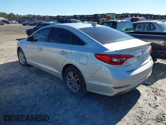 2017 Hyundai Sonata 2.4L with VIN 5NPE24AF5HH532563, listed as a IAAI auction lot 41117851 with 141,692 mi miles and . Bid and sale history available at carsss.com. Image 3.