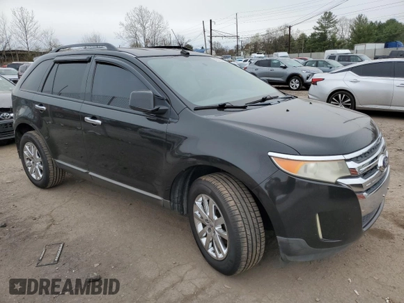 2011 Ford Edge SEL with VIN 2FMDK3JC1BBA32474, listed as a Copart auction lot 52149355 with 151,021 mi miles and Salvage Title. Bid and sale history available at carsss.com. Image 4.