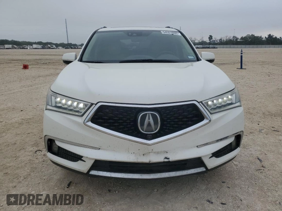 2017 Acura MDX Advance with VIN 5FRYD4H88HB032716, listed as a Copart auction lot 54551095 with 210,131 mi miles and Clean Title. Bid and sale history available at DreamBid. Image 5.