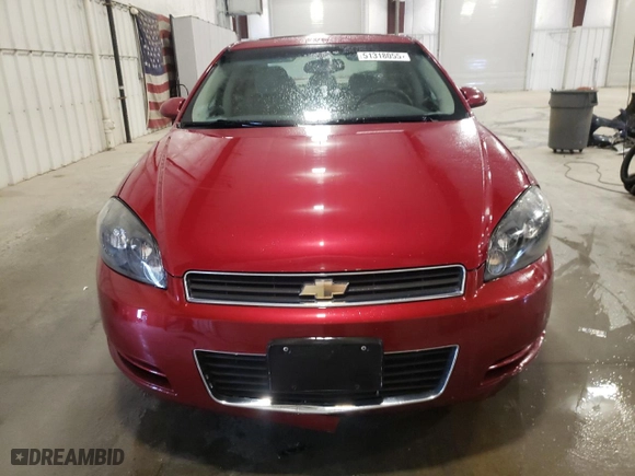 2008 Chevrolet Impala LT with VIN 2G1WT58K281378687, listed as a Copart auction lot 51318055 with 133,578 mi miles and Salvage Title. Bid and sale history available at carsss.com. Image 5.