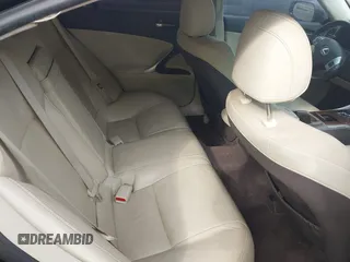 2012 Lexus IS 250 with VIN JTHBF5C24C5161720, listed as a IAAI auction lot 42132518 with 160,195 mi miles and . Bid and sale history available at DreamBid. Image 8.