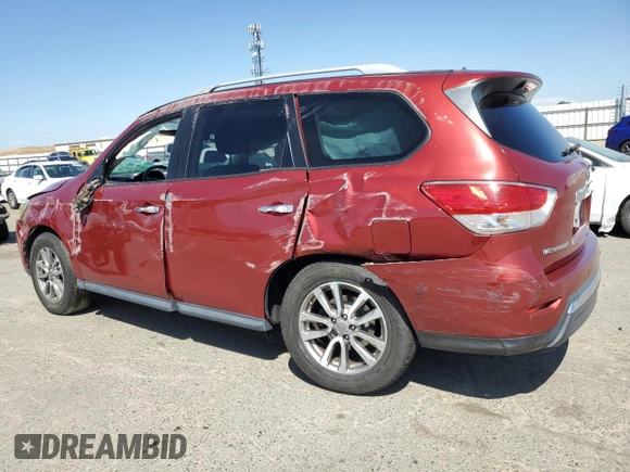2016 Nissan Pathfinder Platinum with VIN 5N1AR2MM8GC611868, listed as a Copart auction lot 54077545 with 146,187 mi miles and Salvage Title. Bid and sale history available at carsss.com. Image 2.
