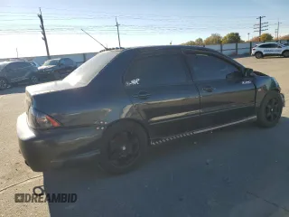 2002 Mitsubishi Lancer OZ-Rally with VIN JA3AJ86E82U024883, listed as a Copart auction lot 79145654 with 170,778 mi miles and Salvage Title. Bid and sale history available at carsss.com. Image 3.