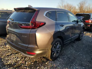 2021 Honda CR-V EX-L with VIN 7FARW2H83ME016376, listed as a Copart auction lot 83753834 with 76,286 mi miles and Salvage Title. Bid and sale history available at carsss.com. Image 3.