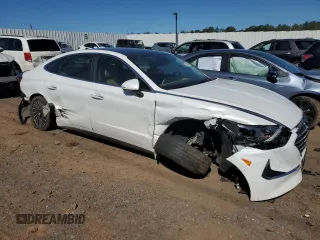 2021 Hyundai Sonata Hybrid Limited with VIN KMHL54JJ6MA033660, listed as a Copart auction lot 68064073 with 30,925 mi miles. Bid and sale history available at carsss.com. Image 4.