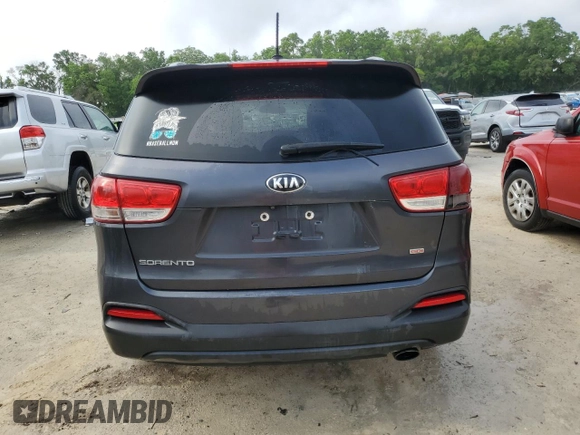 2017 Kia Sorento LX with VIN 5XYPG4A35HG328000, listed as a Copart auction lot 50140365 with 139,858 mi miles and Clean Title. Bid and sale history available at carsss.com. Image 6.