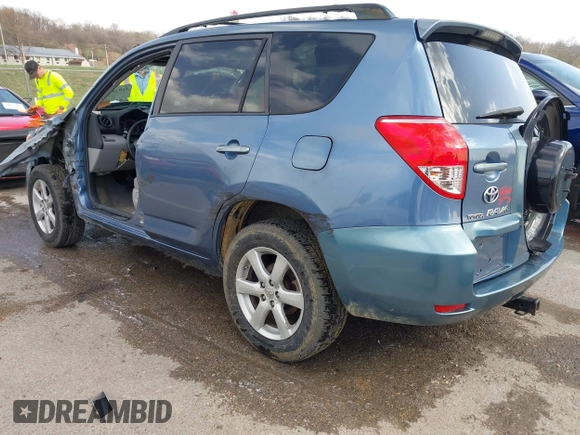 2007 Toyota RAV4 Limited with VIN JTMBD31V176029507, listed as a IAAI auction lot 41828748 with 69,879 mi miles. Bid and sale history available at carsss.com. Image 3.
