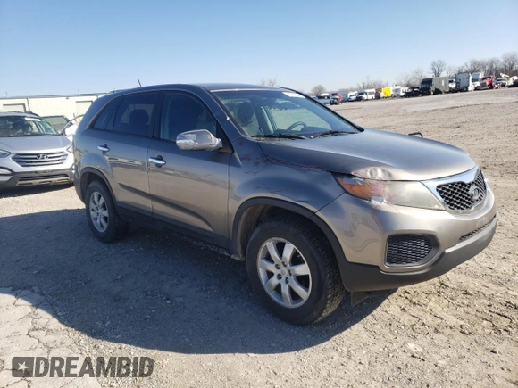 2011 Kia Sorento LX with VIN 5XYKT3A11BG089129, listed as a Copart auction lot 42789644 with 150,394 mi miles and Salvage Title. Bid and sale history available at carsss.com. Image 4.