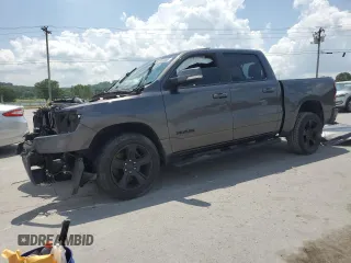 2020 Ram 1500 Big Horn with VIN 1C6SRFFT0LN247083, listed as a Copart auction lot 63836045 with Not provided miles and Salvage title. Bid and sale history available at DreamBid. Image 1.
