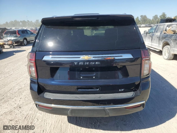 2022 Chevrolet Tahoe LT with VIN 1GNSCNKD0NR358898, listed as a Copart auction lot 76700234 with 31,462 mi miles and Salvage Title. Bid and sale history available at carsss.com. Image 6.