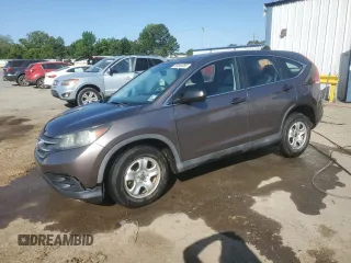 2013 Honda CR-V LX with VIN 3CZRM3H32DG707804, listed as a Copart auction lot 53000385 with 171,623 mi miles and Salvage Title. Bid and sale history available at carsss.com. Image 1.