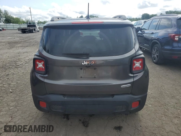 2016 Jeep Renegade Latitude z VIN ZACCJABW4GPD08004, wystawiony jako Copart lot #59928245 z przebiegiem 70 057 mil mil oraz Czysty tytuł • Clean title. Historia ofert i sprzedaży dostępna na DreamBid. Obrazek 6.