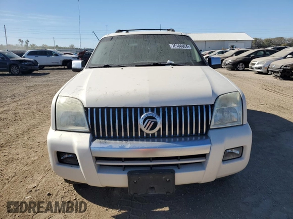2007 Mercury Mountaineer Premier with VIN 4M2EU48867UJ00175, listed as a Copart auction lot 76108024 with 248,644 mi miles and Salvage Title. Bid and sale history available at carsss.com. Image 5.
