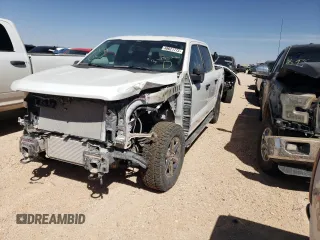 2024 Ford F-150 XLT with VIN 1FTFW3L84RKE22740, listed as a Copart auction lot 48621775 with 19,640 mi miles and Salvage Title. Bid and sale history available at carsss.com. Image 1.