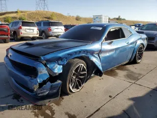 2020 Dodge Challenger R/T Scat Pack 50th Anniversary z VIN 2C3CDZFJXLH209546, wystawiony jako Copart lot #72845034 z przebiegiem 27 509 mil mil oraz Szkoda całkowita • Salvage title. Historia ofert i sprzedaży dostępna na DreamBid. Obrazek 1.