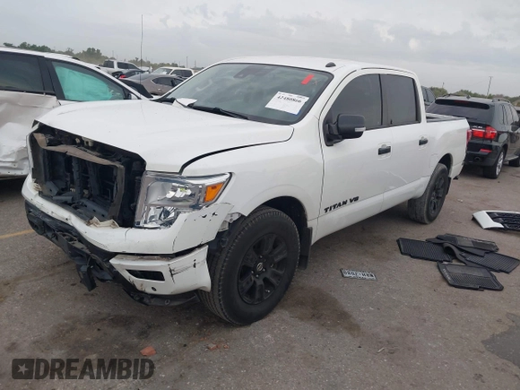 2020 Nissan Titan Platinum Reserve with VIN 1N6AA1EF8LN507009, listed as a IAAI auction lot 42480866 with 119,447 mi miles and . Bid and sale history available at DreamBid. Image 17.