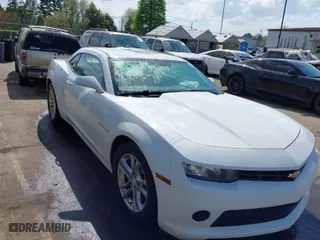 2014 Chevrolet Camaro LS with VIN 2G1FA1E30E9208157, listed as a IAAI auction lot 41965992 with 189,526 mi miles. Bid and sale history available at carsss.com. Image 1.