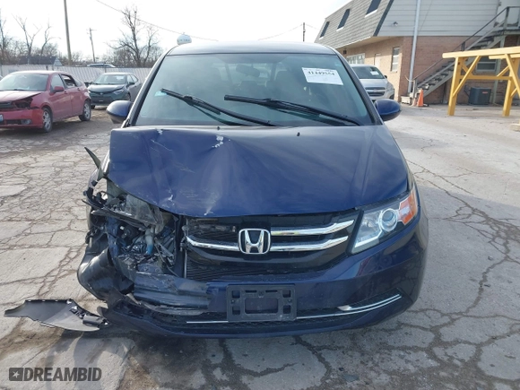 2016 Honda Odyssey EX with VIN 5FNRL5H48GB094868, listed as a IAAI auction lot 41449554 with 63,166 mi miles. Bid and sale history available at carsss.com. Image 12.