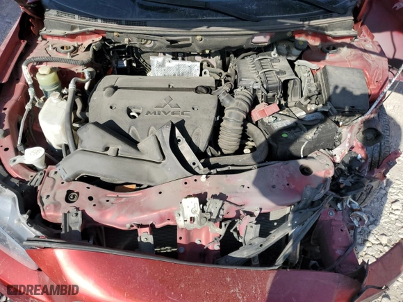 2013 Mitsubishi Lancer SE with VIN JA32V2FW4DU009184, listed as a Copart auction lot 77564104 with 0 mi miles and Salvage Title. Bid and sale history available at carsss.com. Image 11.