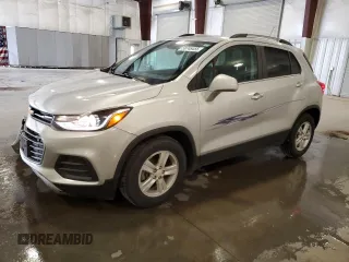 2019 Chevrolet Trax LT z VIN KL7CJLSB6KB960809, wystawiony jako Copart lot #58746455 z przebiegiem 76 342 mil mil oraz Szkoda całkowita • Salvage title. Historia ofert i sprzedaży dostępna na DreamBid. Obrazek 1.