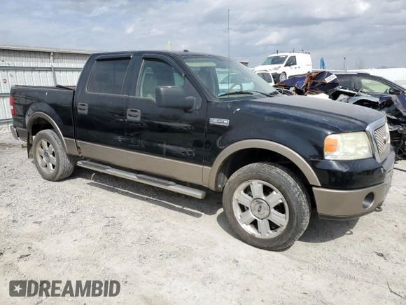 2006 Ford F-150 XL with VIN 1FTPW14V66FB16463, listed as a Copart auction lot 49305835 with 151,955 mi miles and Salvage Title. Bid and sale history available at carsss.com. Image 4.
